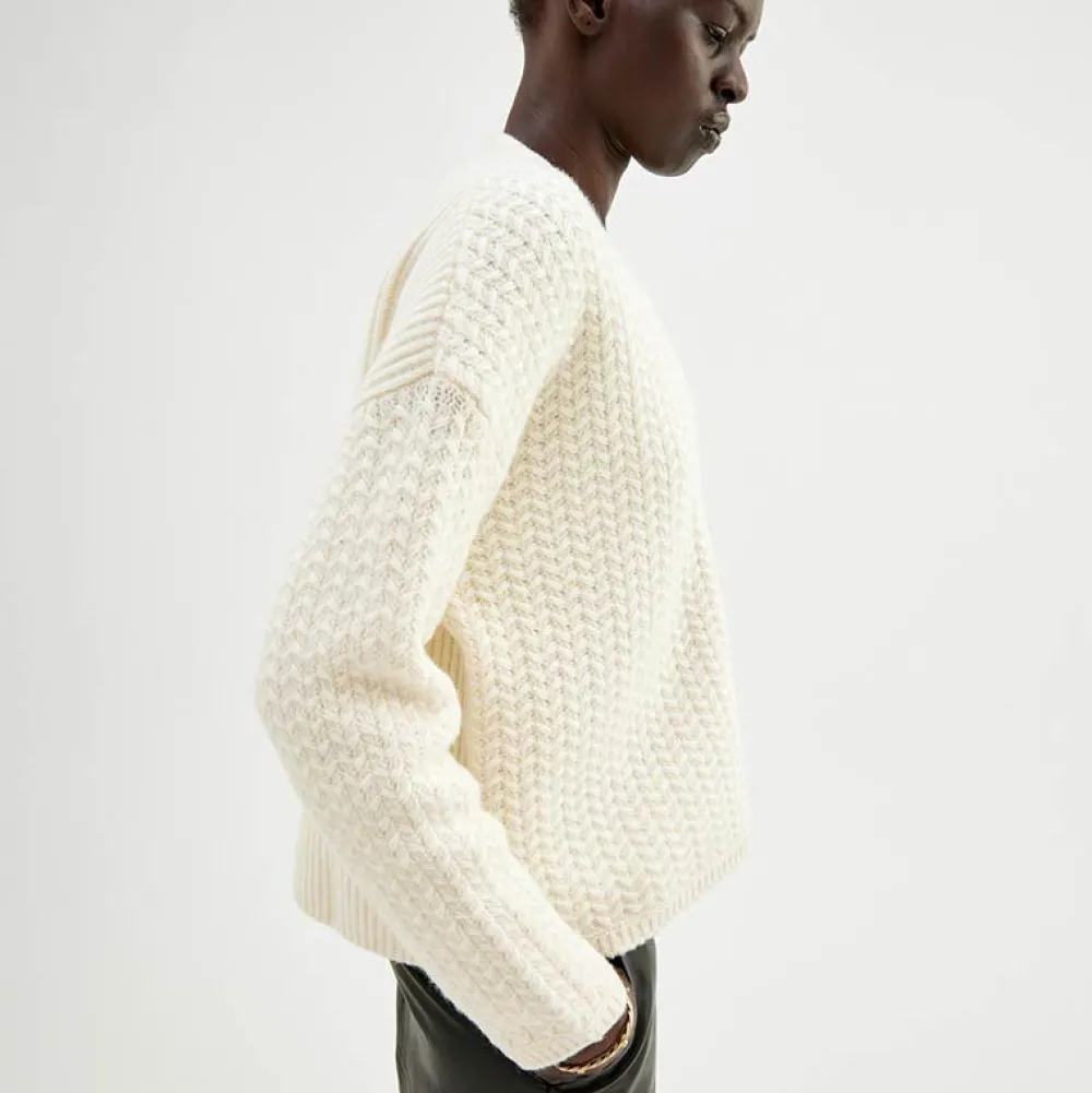 Cardigan Med Struktur Overdeler|Loungewear