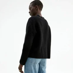 Cardigan Med Struktur Overdeler|Gensere