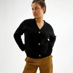 Cardigan Med Struktur Overdeler|Gensere