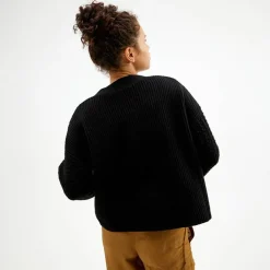 Cardigan Med Struktur Overdeler|Gensere
