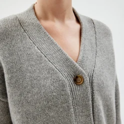 Online Heavy-knit Cardigan Overdeler|Gensere