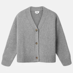 Online Heavy-knit Cardigan Overdeler|Gensere