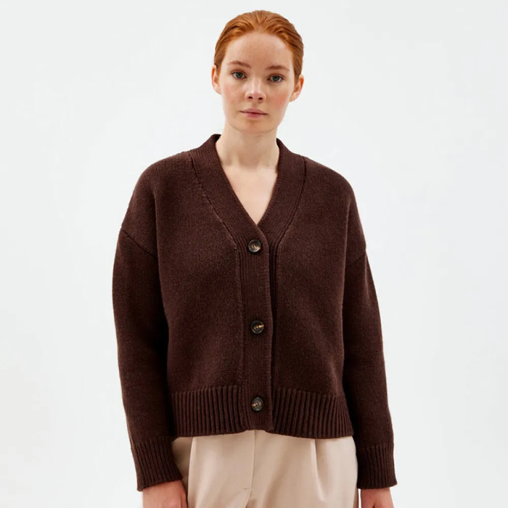 Sale Heavy-knit Cardigan Overdeler|Gensere