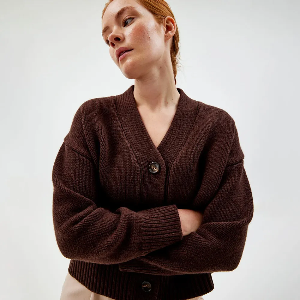 Sale Heavy-knit Cardigan Overdeler|Gensere
