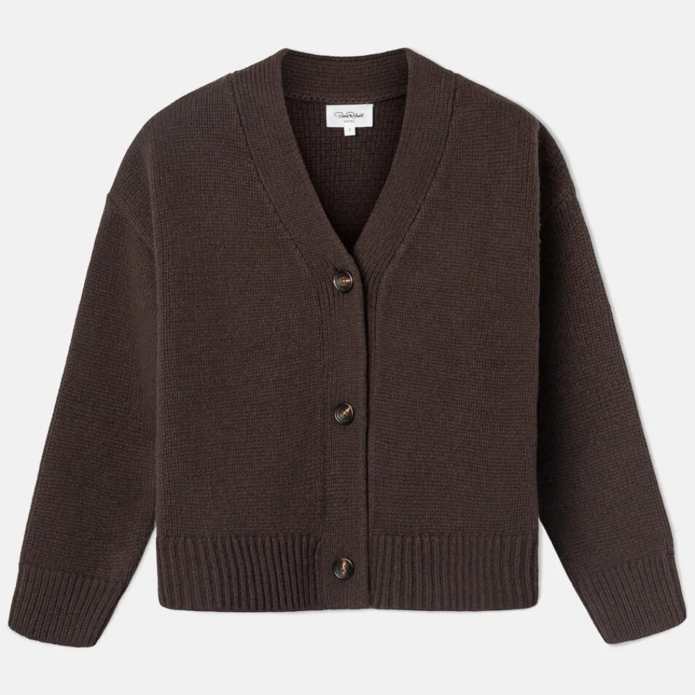 Sale Heavy-knit Cardigan Overdeler|Gensere