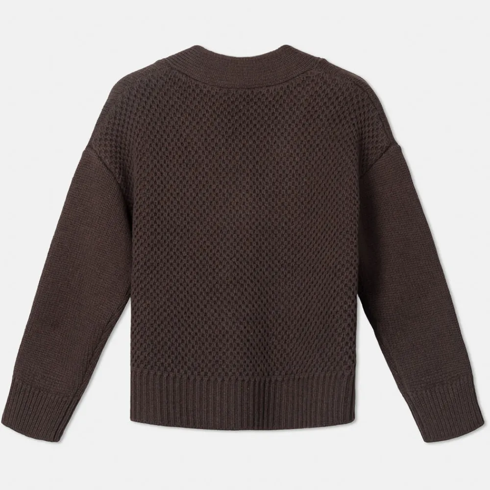 Sale Heavy-knit Cardigan Overdeler|Gensere