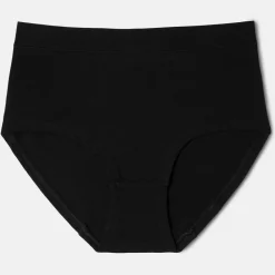 High Waist Truse Bomull, Uten Strammende Strikk Truser