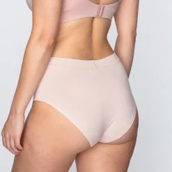 Clearance High Waist Truse Bomull, Uten Strammende Strikk Truser