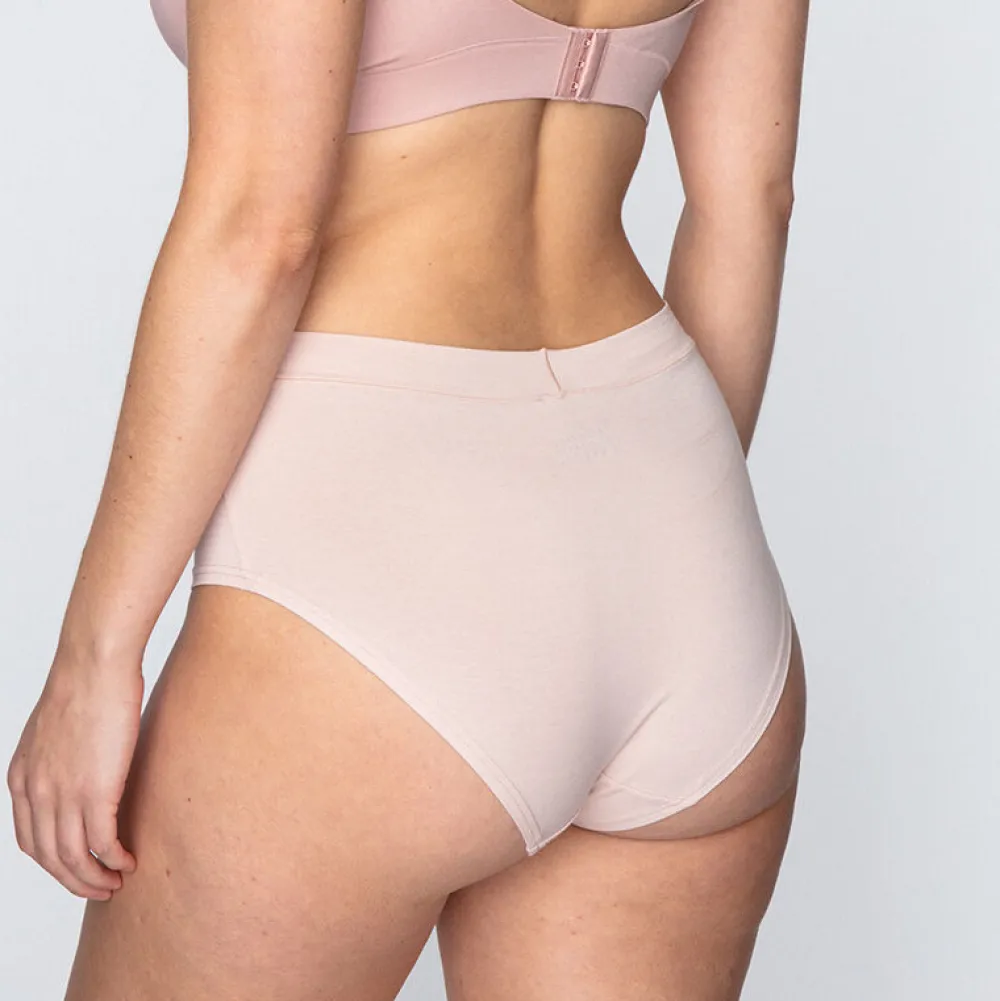 Clearance High Waist Truse Bomull, Uten Strammende Strikk Truser