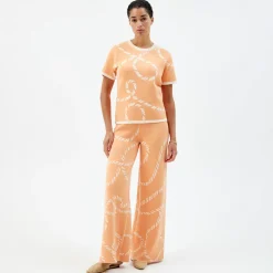 Hot Kortermet Genser T-Skjorter|Loungewear