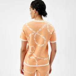 Hot Kortermet Genser T-Skjorter|Loungewear