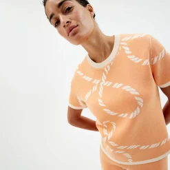 Hot Kortermet Genser T-Skjorter|Loungewear