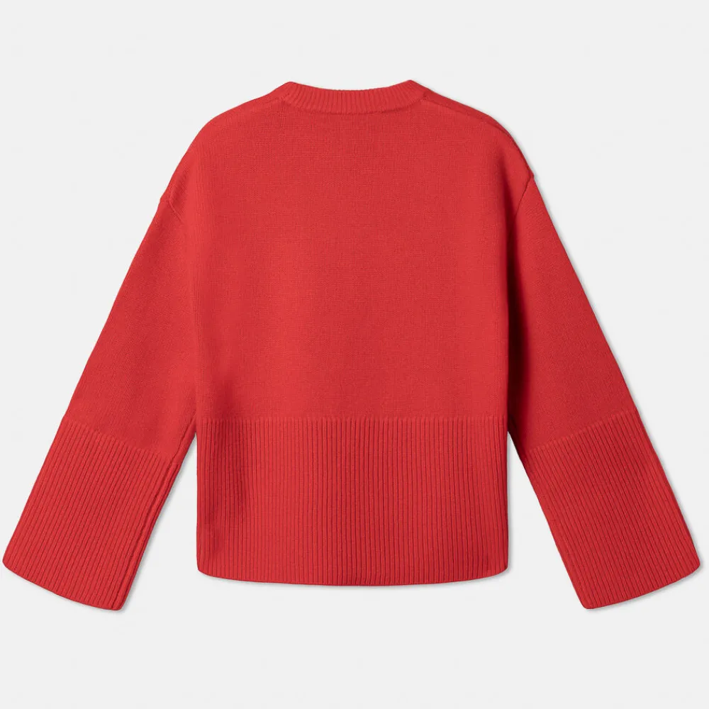 Online Oversized Høyhalset Genser Med Avtagbar Hals Overdeler|Loungewear