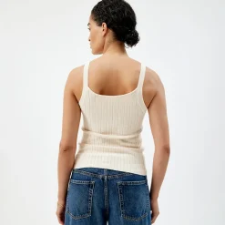 Outlet Strikket Singlet Loungewear|Singlet