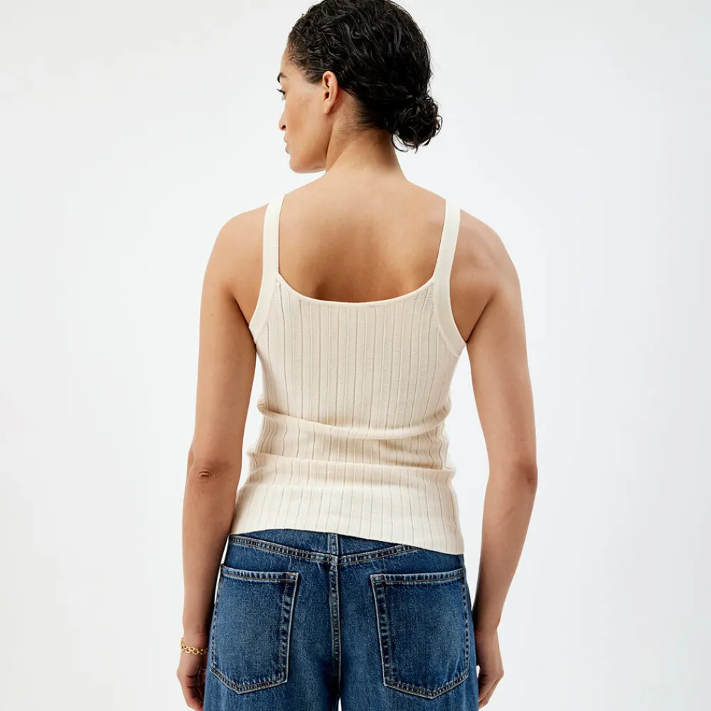 Outlet Strikket Singlet Loungewear|Singlet
