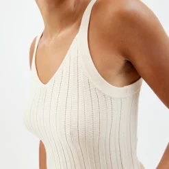 Outlet Strikket Singlet Loungewear|Singlet
