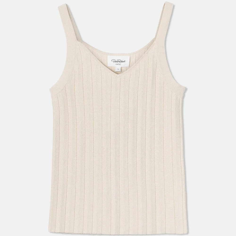 Outlet Strikket Singlet Loungewear|Singlet