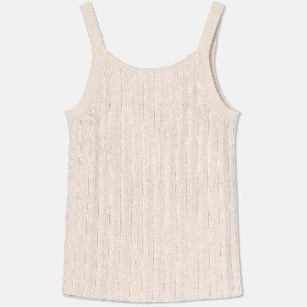 Outlet Strikket Singlet Loungewear|Singlet