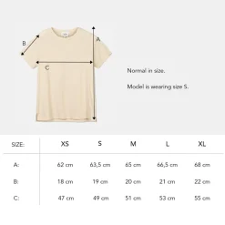New T-skjorte Bomull Regular Fit T-Skjorter|Loungewear
