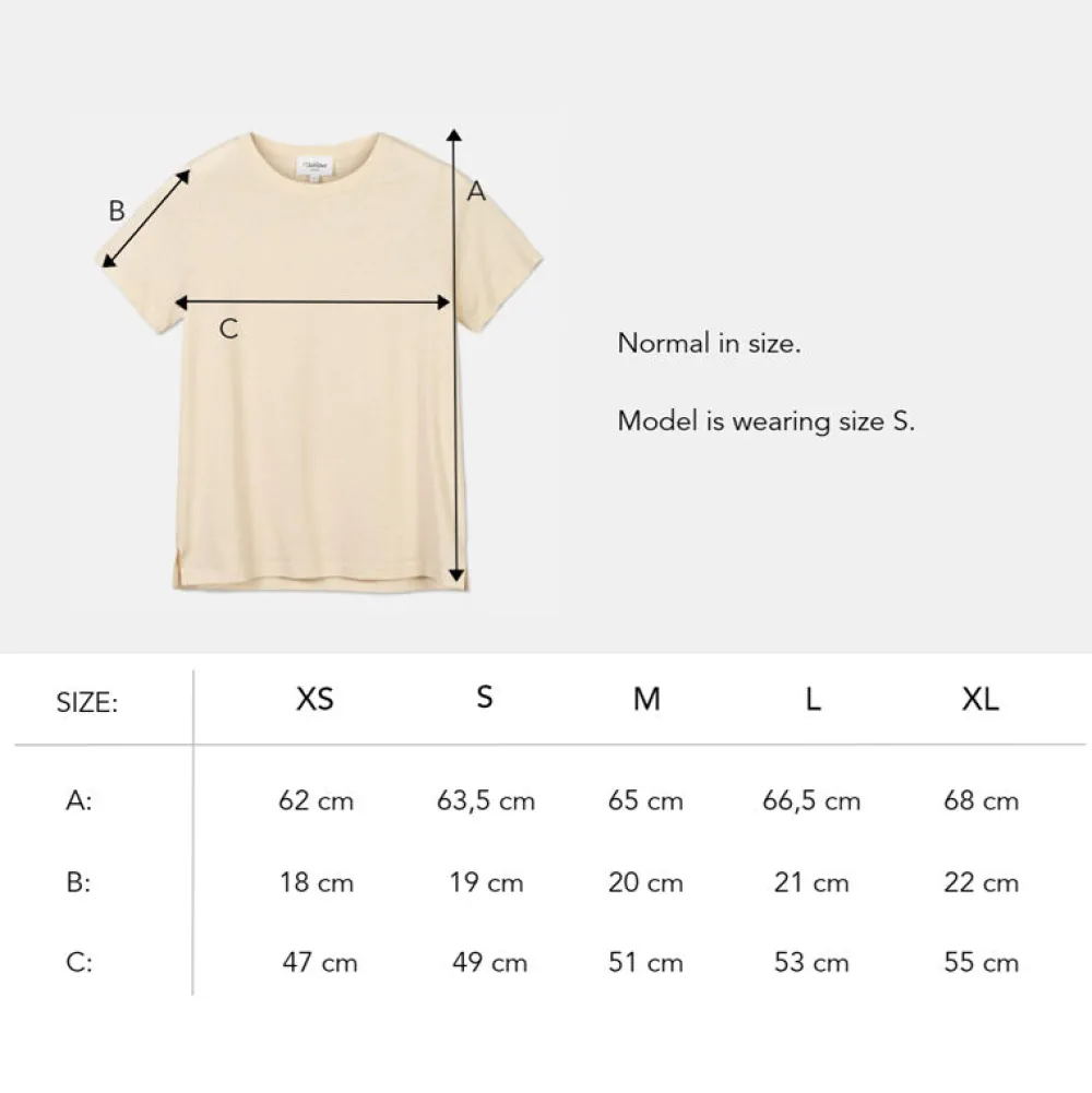 New T-skjorte Bomull Regular Fit T-Skjorter|Loungewear