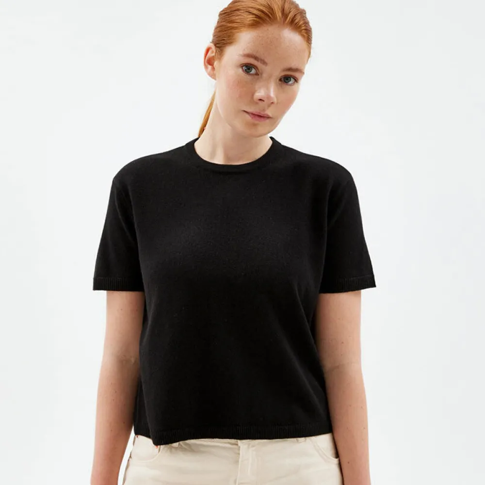 New T-skjorte I Ull Overdeler|Sommerull