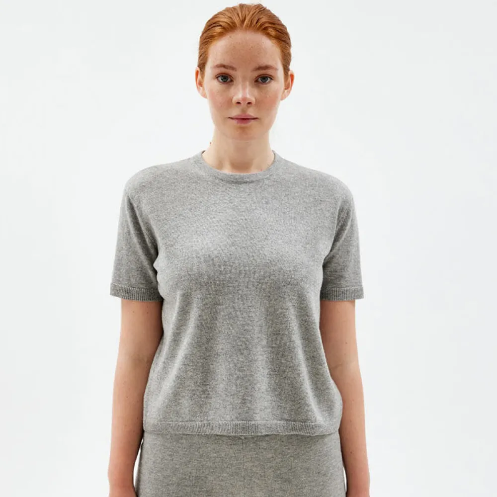Clearance T-skjorte I Ull Overdeler|Sommerull
