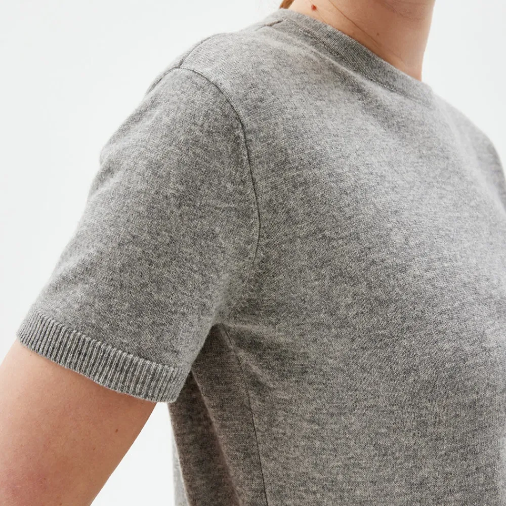 Clearance T-skjorte I Ull Overdeler|Sommerull