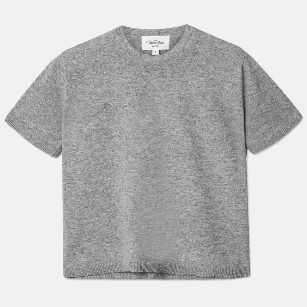 Clearance T-skjorte I Ull Overdeler|Sommerull