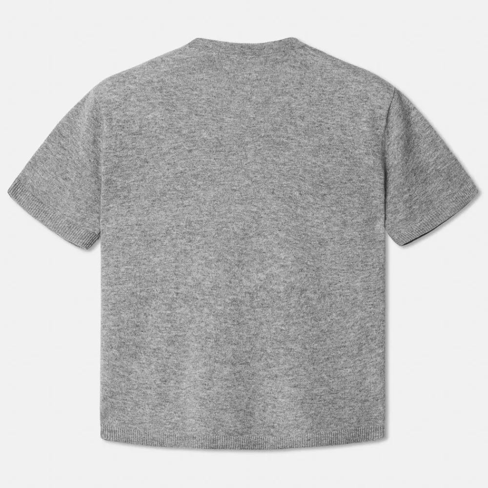Clearance T-skjorte I Ull Overdeler|Sommerull
