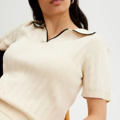 Discount T-skjorte Med Krage T-Skjorter|Loungewear