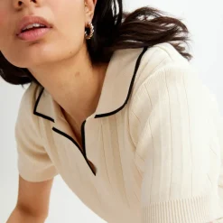 Discount T-skjorte Med Krage T-Skjorter|Loungewear