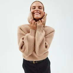 Outlet Turtleneck Zip Janka Polliani X Overdeler|Gensere