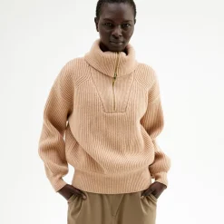 Outlet Turtleneck Zip Janka Polliani X Overdeler|Gensere