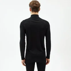 New Ulltrøye Herre Merinoull Zip Ullundertøy