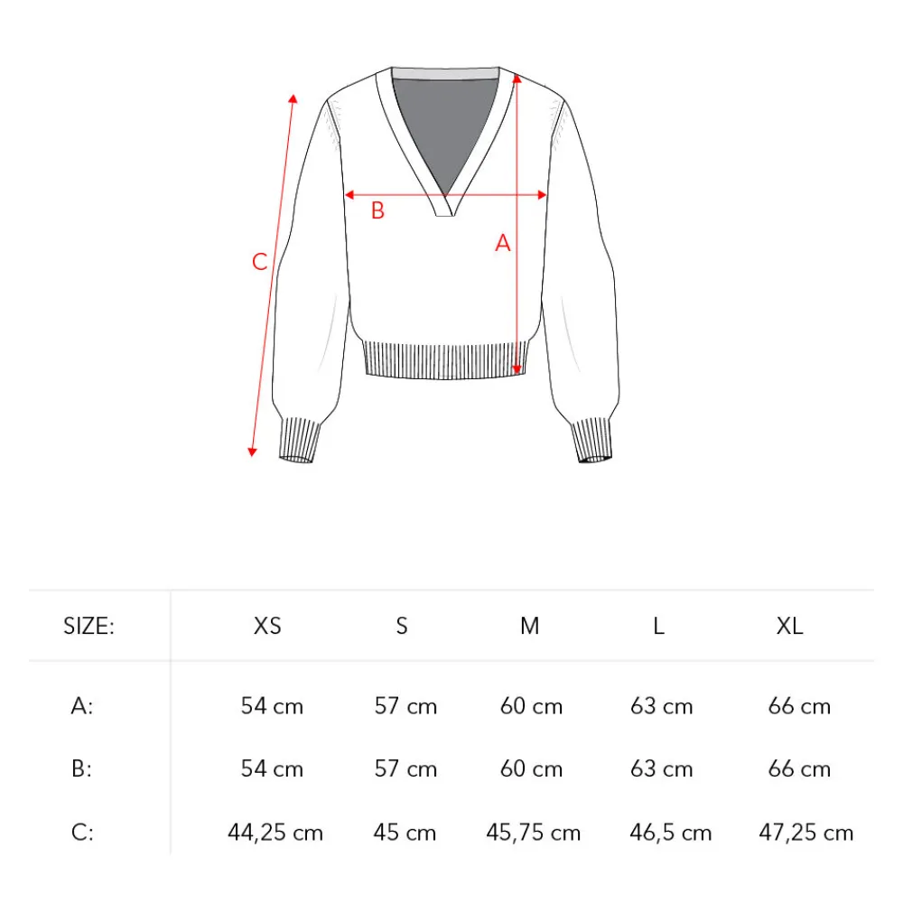 Online Vendbar Genser Med V-hals Gensere|Loungewear